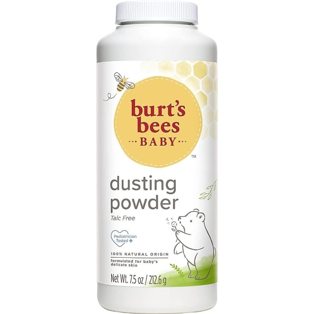 Burt's Bees Baby Bee Dusting Powder Talc Free 7.5 oz. Sealed